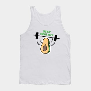 Avocado gym limited edition (STAY HEALTHY) Tank Top